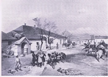 Lord Raglansin päämaja on Khutor-Karagatch, esimerkki brittiläisistä taisteluista maalla ja merellä, 1915