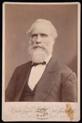 Retrat de Garland Carr Broadhead 1827-1912, abans de 1884. finlandès