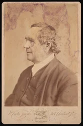 J.D. Langin muotokuva, ennen vuotta 1877.