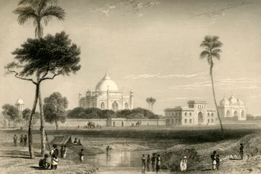 Sufter Jungin mausoleumi, Delhi, 1835.