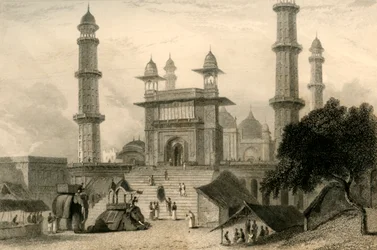 Mathuran moskeija, 1835.