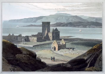 "The Cathedral at Iona", Argyll and Bute, Skotlanti, 1817