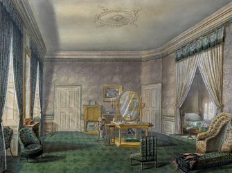 Mannheimin linnan makuuhuone