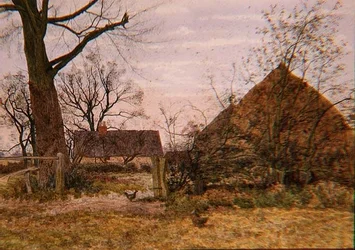 KO514 Kaukana kaupungista (akvarelli)