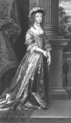 Margaret Cavendish, os. Lucas, Newcastle upon Tynen herttuatar, c1846
