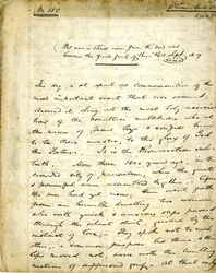 Käsikirjoitus saarnasta nro 159, William Greenleaf Eliot, 15. huhtikuuta 1838