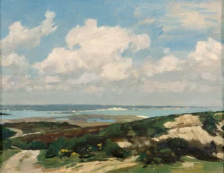 Maisema (öljy kankaalle)