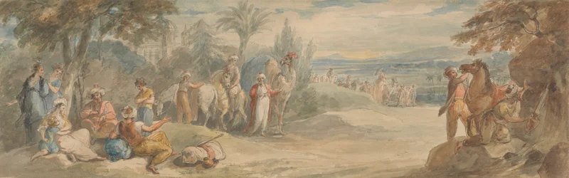 Matkailijat Turkissa