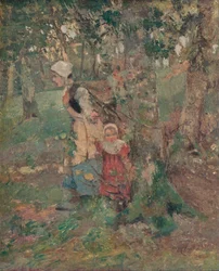 Puun reuna, vuodelta 1916