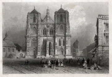 Regensburgin kupoli. (kaiverrus, n. 1830)