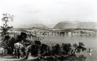 Geneve Colignysta, kaiverrus Robert Wallis