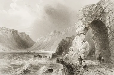 Glengarriff, County Cork, George Virtuen "Scenery and Antiquities of Ireland", 1860-luku