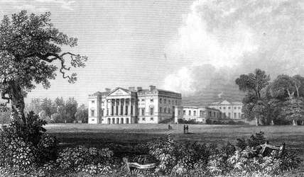 Thorndon Hall, Essex, kaiverrus Henry Adland, 1831