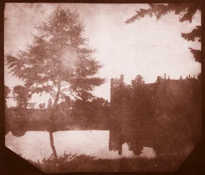 Lacock Abbey heijastuksena, n. 1840