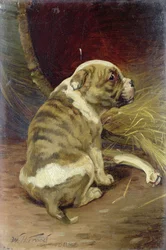 Anna koiralle luu, 1888 (taulu)