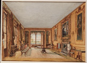 Essexin jaarlin talviruokasali Cassioburyssa, 1821