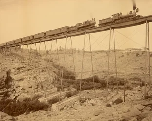 Jacksonin kirjoittama Dale Creek Bridge, Wyoming