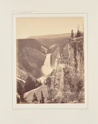 Yellowstonen alajuoksu, kaukainen näkymä
