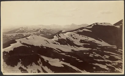 Saguachevuoristo Mount Ouraylta nähtynä