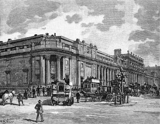 The Bank of England, Lontoo, 1900.