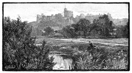 Windsorin linna, 1900.