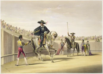 Alguazil luovuttaa Torilin avaimia, 1865