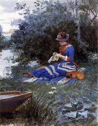 Hiljainen iltapäivä, 1880