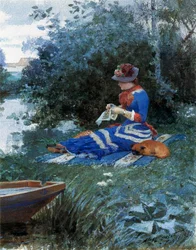 Hiljainen iltapäivä, 1880