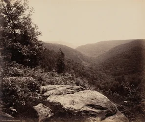 Kallionäkymä, Alleghenien huippu,c. 1895 (kuva)