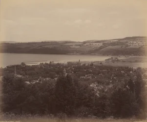 Seneca Lake ja Watkins,c. 1895 (kuva)