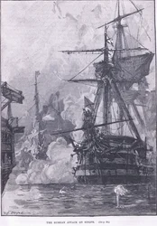 Venäjän hyökkäys Sinopea vastaan 1853 jKr