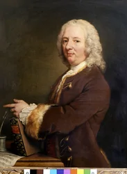 Muotokuva Francesco Saverio Geminianista. Italialainen muusikko
