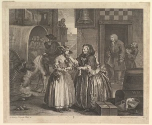 A Porton edistyminen, levy 1, huhtikuu 1732.