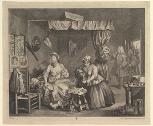 A Porton edistyminen, levy 3, huhtikuu 1732.