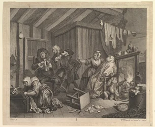 A Porton edistyminen, levy 5, huhtikuu 1732.