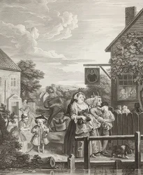 Ilta / ilta. From: The Four Times of the Day / The Four Times of the Day. 1738