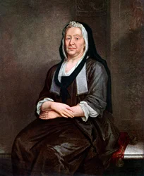 Rouva Richard Hogarth, taiteilijan äiti, 1700-luvun puoliväli 1901