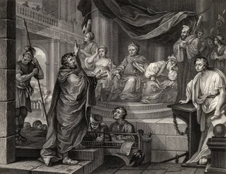 Paul ennen Felixiä teoksesta The Works of William Hogarth, julkaistu 1833