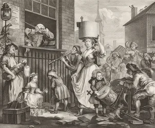 Raivostunut muusikko. 1741