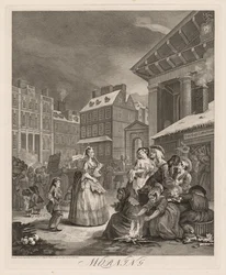 Neljä kertaa vuorokaudessa: Aamu, 1738.