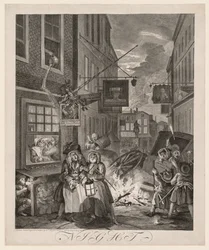 Päivän neljä kertaa: Yö, 1738.