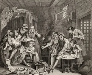 The Prison Scene, levy VII julkaisusta "A Rake