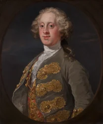 William Cavendish, Hartingtonin markiisi, myöhemmin neljäs Devonshiren herttua, 1741.