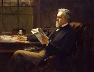 George Jacob Holyoaken muotokuva