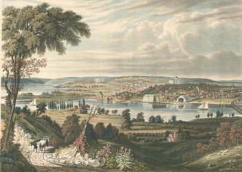Washingtonin kaupunki: Navy Yardsin takaa, julkaistu 1834.