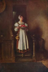 Hostellin piika, c1800