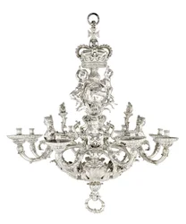 Givenchy Royal Hanover -kattokruunu, 1736