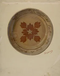 Pa. saksalainen ruokalaji, n. 1936.