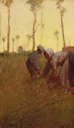 Hay Time (öljy kankaalle)