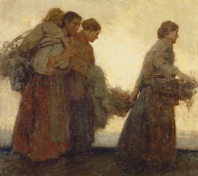 On the Dykes, n. 1910 (öljy kankaalle)